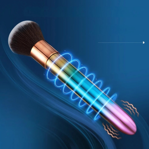 Brocha de maquillaje vibratoria