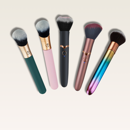 Brocha de maquillaje vibratoria