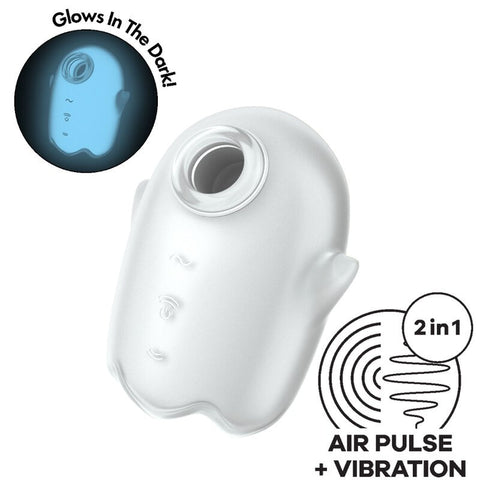 Vibrador Air Pulse Clitoriano Glowing Ghost — imagem principal