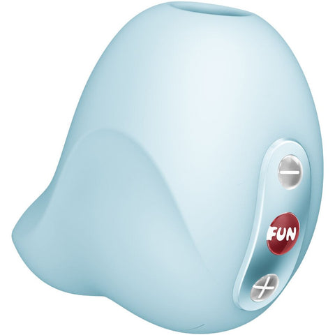 FUN FACTORY - VIBRADOR DE PULSACIÓN DE AIRE SEDUCTION AZUL HIELO