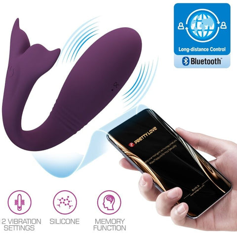 PRETTY LOVE – JAYLEEN VIBRATOR APP FERNBEDIENUNG LILA