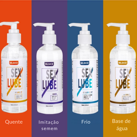Lubrificante à Base de Água 200ML - Prazer em TI
