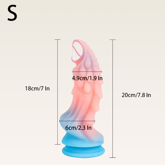 Dildo Estilo Dragão - Prazer em TI