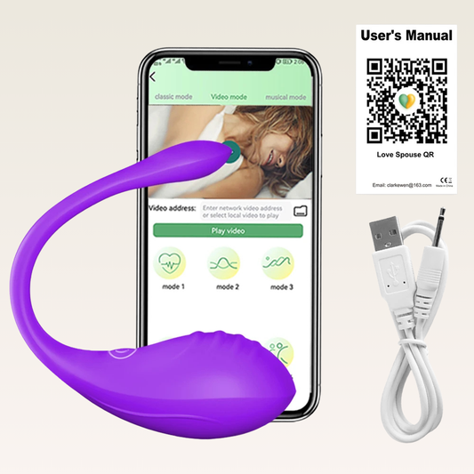 Vibrador com Controle por APP - Prazer em TI
