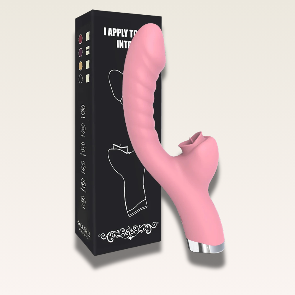 Vibrador Lambedor 2 em 1 - Prazer em TI