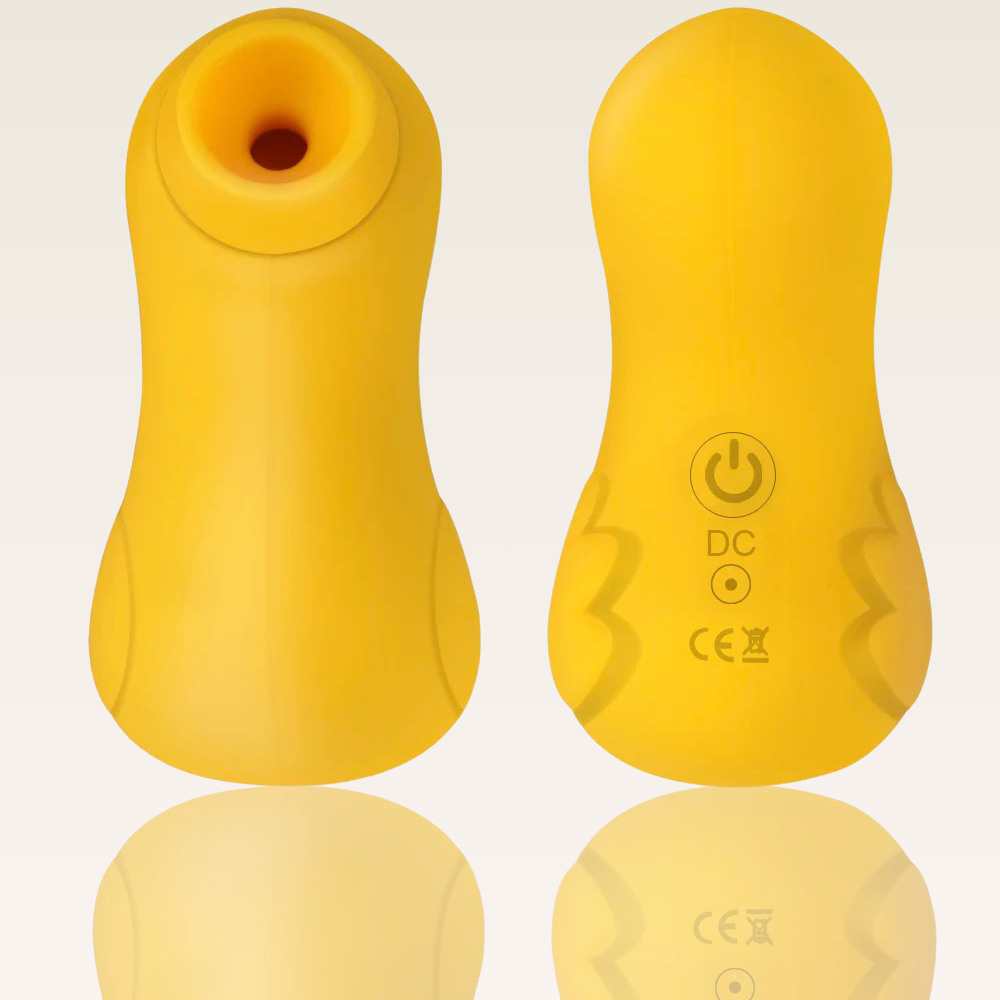 Sugador de Clitóris e Mamilos, forma de Pato, Discreto - Prazer em TI