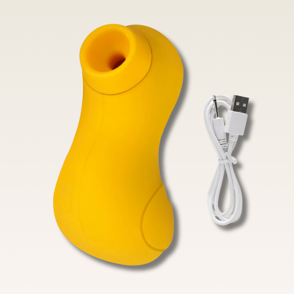 Sugador de Clitóris e Mamilos, forma de Pato, Discreto - Prazer em TI