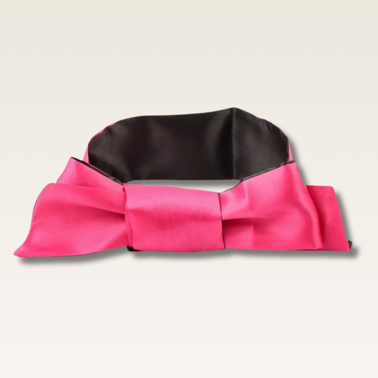 Máscara de Seda com Faixa de Cetim - Prazer em TI