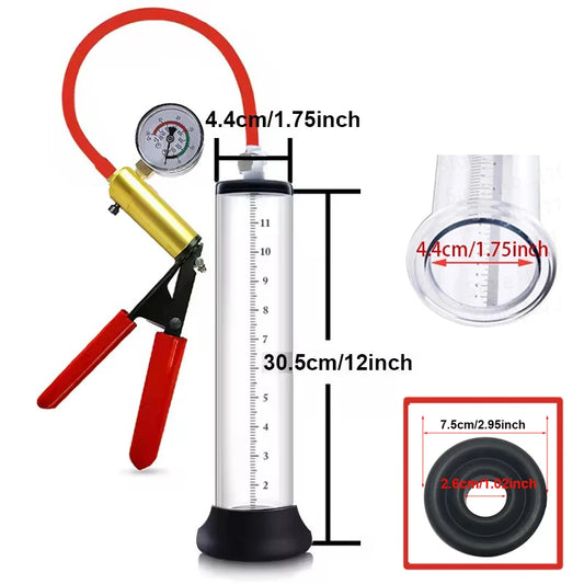 Bomba peniana – Aumento e Estímulo Masculino - Prazer em TI