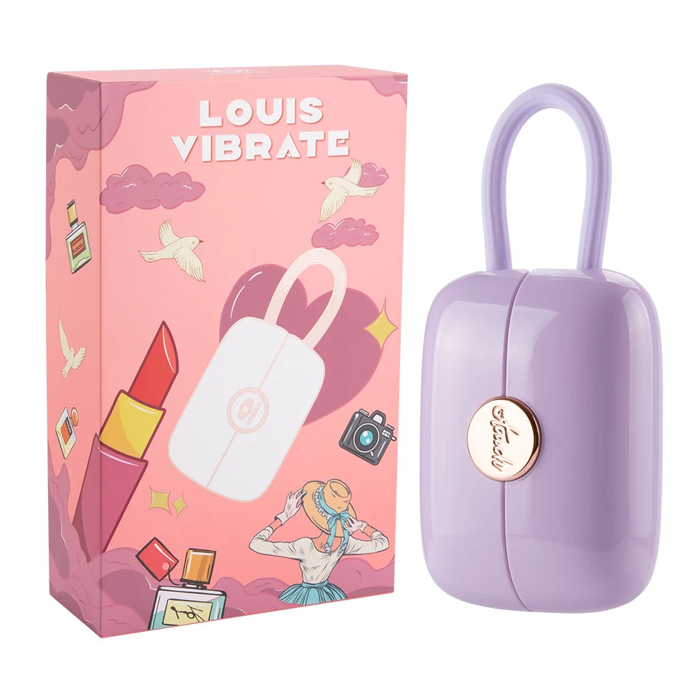 Mini Bolsa 2 em 1, Vibrador e Sugador