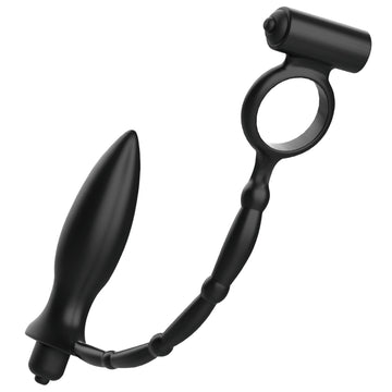 Addicted Toys — Plug Anal com Anel Peniano Vibratório — vista adicional 2