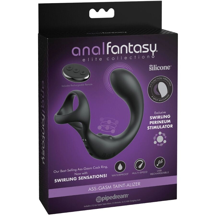 ANAL FANTASY ELITE — Massajador Anal Vibratório com Controlo Remoto