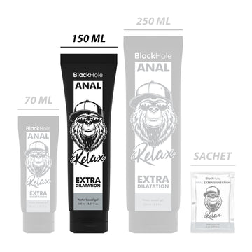 Black Hole Gel de Dilatação Anal à Base de Água — 150 — vista adicional 2