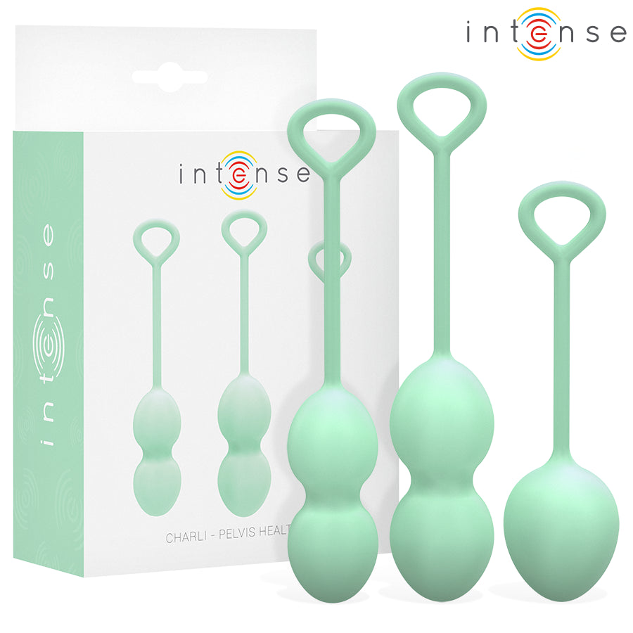 Charli Kegel Balls — Kit di 3 sfere per esercizi progressivi