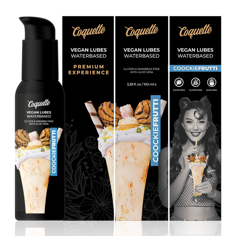 Coockiefrutti — Lubrificante Sabor Biscoitos e Frutas Tropicais — 100 ml