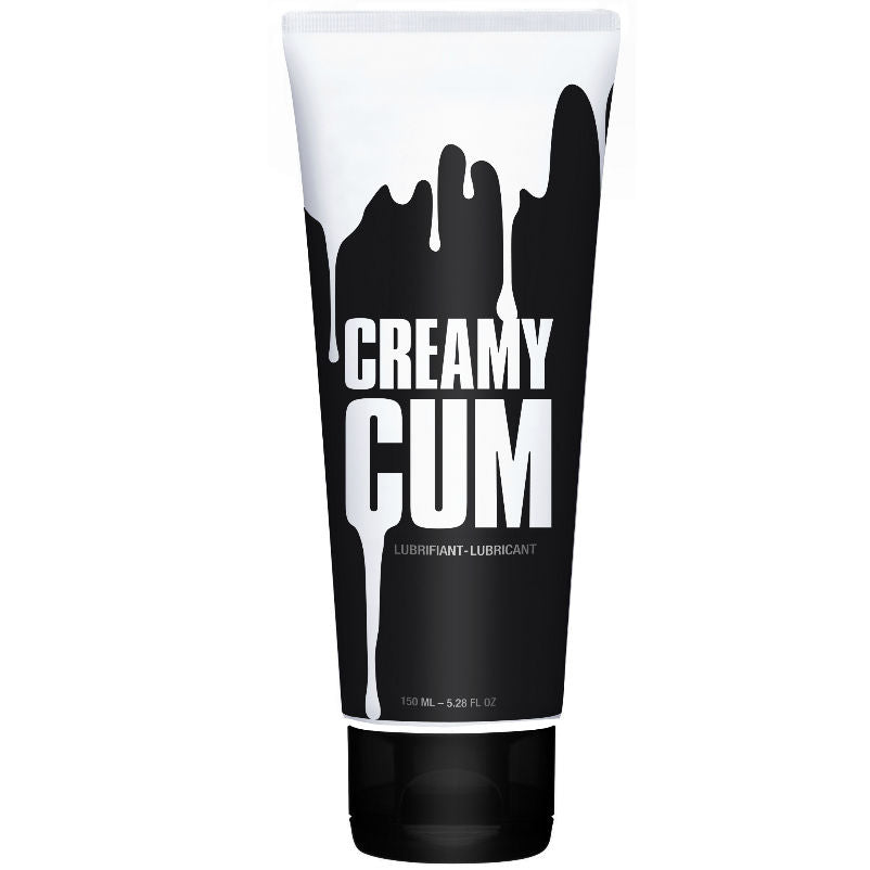 Creamy Cum — Lubrificante intimo cremoso a base d'acqua — 150 ml