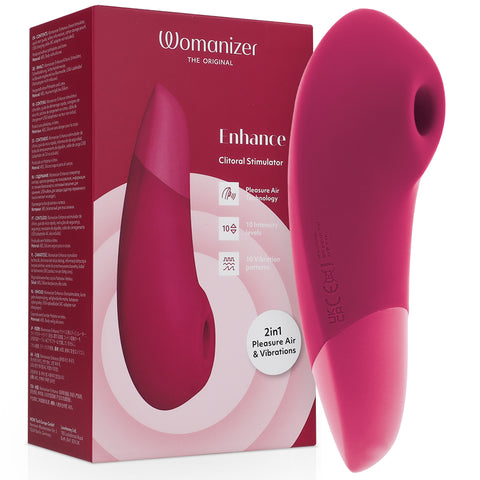 Enhance — Estimulador Clitoriano — Womanizer — Rosa Vibrante