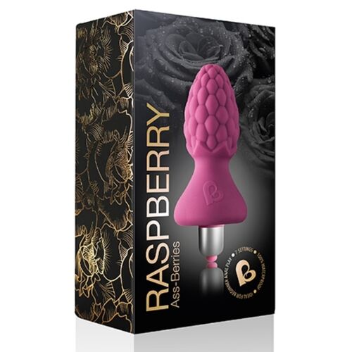Plug Anal em Silicone com Vibração – 7 Modos