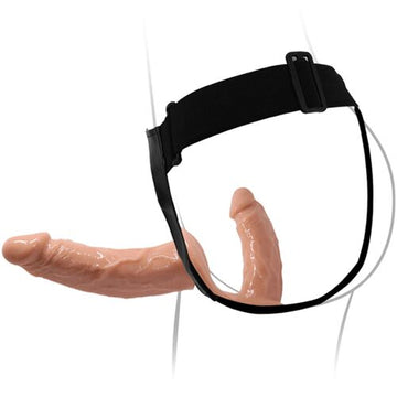 Dildo Duplo com Arnês Ajustável • Estimulação para Dois — vista adicional 2