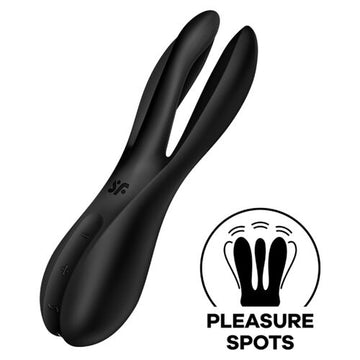 Threesome 2 — Vibrador de 3 Braços com Vibração Poderosa e Estimulação Dupla — vista adicional 2