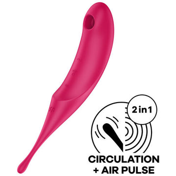 Twirling Pro Air — Estimulador de Ponta Fina com Air-Pulse & Vibração Independente — vista adicional 2