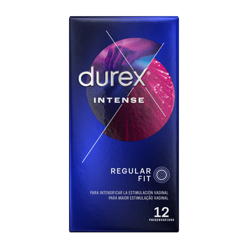 Durex — Gel Estimulante, Pontos e Estrias (12 Unidades)