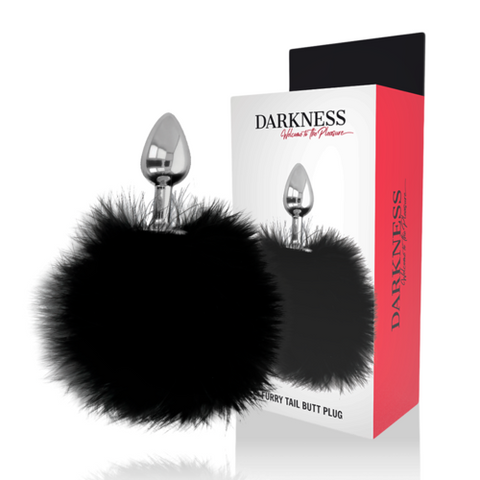 Darkness Plug Anal com Cauda Preta — Compacto, Confortável e Fetiche — imagem principal