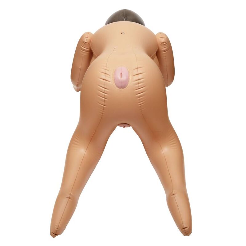 CalExotics — Boneca Inflável Sexual Back Door Babe com 3 Buracos e Corpo Flexível