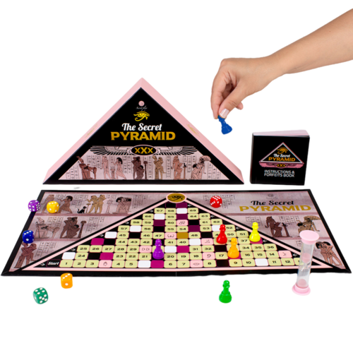 Secretplay The Secret Pyramid – Erotic Board Game with 69 Challenges