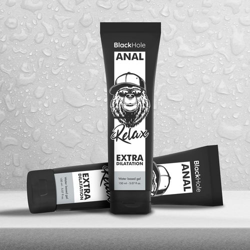Black Hole Gel de Dilatação Anal à Base de Água