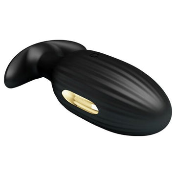 Jefferson — Plug Anal Preto com App, Vibração & E-Stim — vista adicional 2