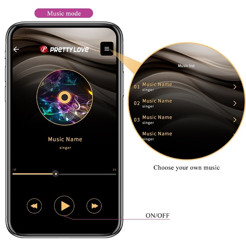Pretty Love – Jefferson Plug Anal Vibratório + Choque Elétrico com Controlo por Aplicação (Roxo)