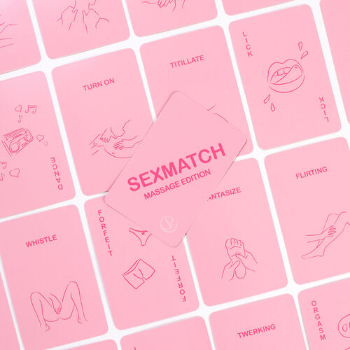 SexMatch Massage Edition • Jogo de Cartas Erótico com Desafios de Massagem