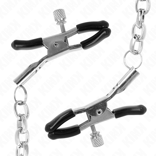 KINK — Grampos de Mamilo com Corrente Grossa 30 cm