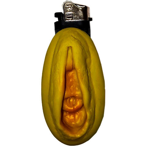 DIABLO PICANTE — Isqueiro Vagina Dourada para Festas e Despedidas — imagem principal