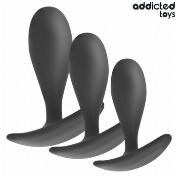 Addicted Toys Set 3 Plugs Anais — Silicone Médico & Progressão Segura — vista adicional 2