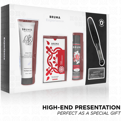 Bruma Xperience Tentação de Morango — Kit Sensual com Estimulante & Acessórios — imagem principal