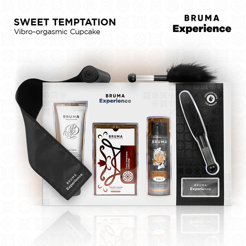Bruma Xperience Doce Tentação Bolo Americano – Kit Sensual com Vibro-Orgásmico