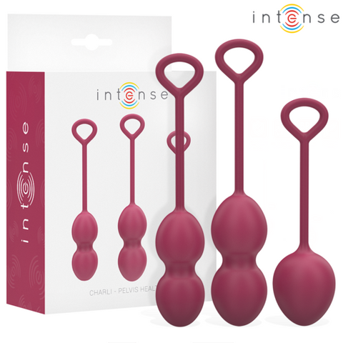 Charli Kegel Balls — Kit de 3 Bolas para Exercícios Progressivos — imagem principal