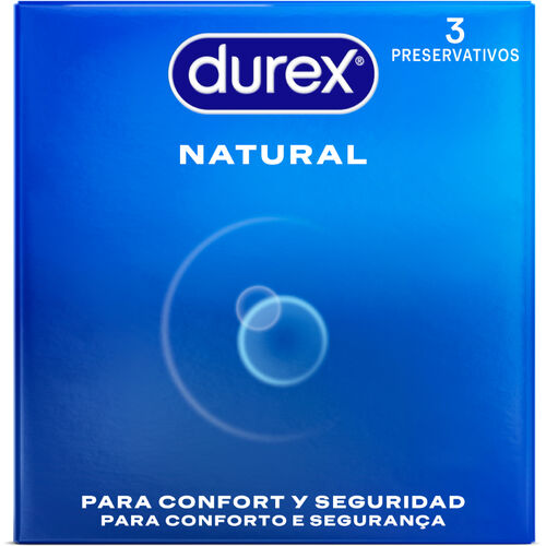 Durex — Preservativos Naturais 3 Unidades