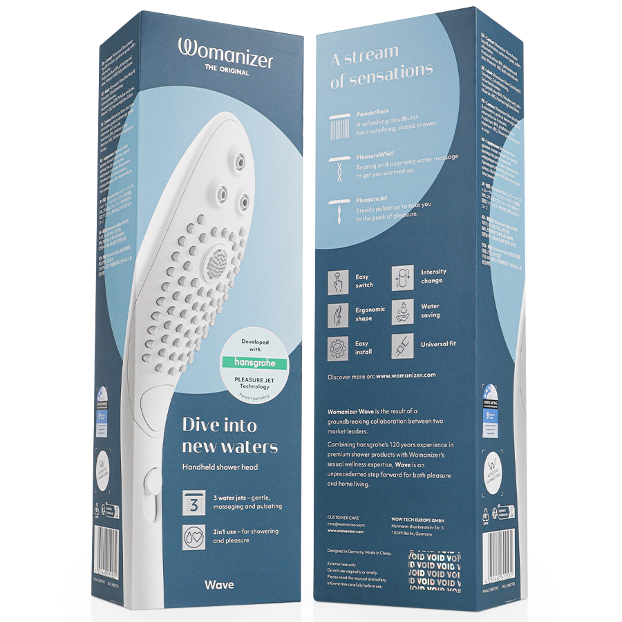 Wave — Chuveiro Estimulador Clitoriano — Womanizer