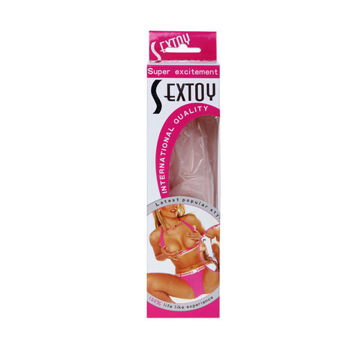 Dildo Realista em Silicone 19 cm