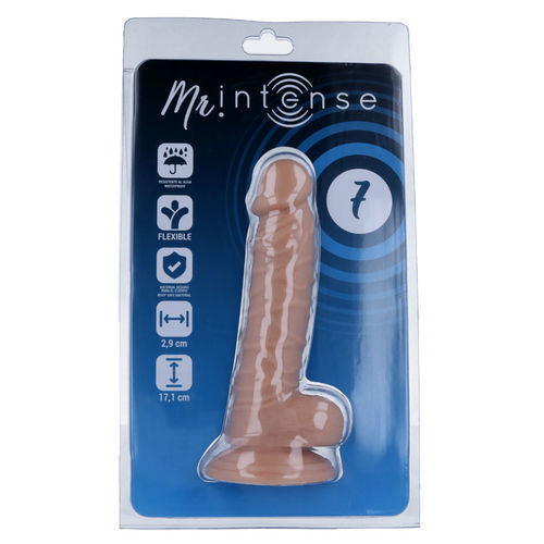 Mr. — Modelo 7 Dildo Realista 17,1 cm com Ventosa