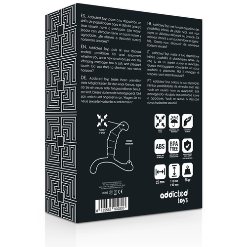 ADDICTED TOYS – Estimulador de Próstata em TPR
