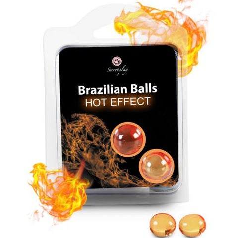 Bolas Brasileiras com Efeito de Aquecimento — 2 Unidades — imagem principal