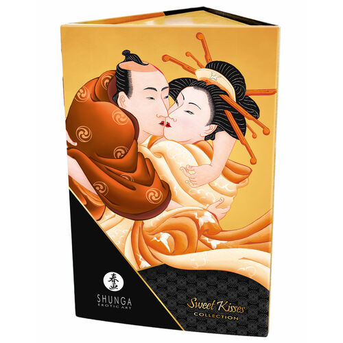 SHUNGA – Kit Coleção Beijos Doces com Óleos e Cosmética Erótica