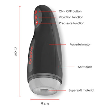 Masturbador Masculino Recarregável Seoul (10 Modos + App) — vista adicional 2