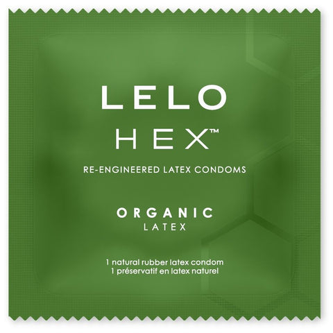 Preservativos Orgânicos HEX 3 Unidades