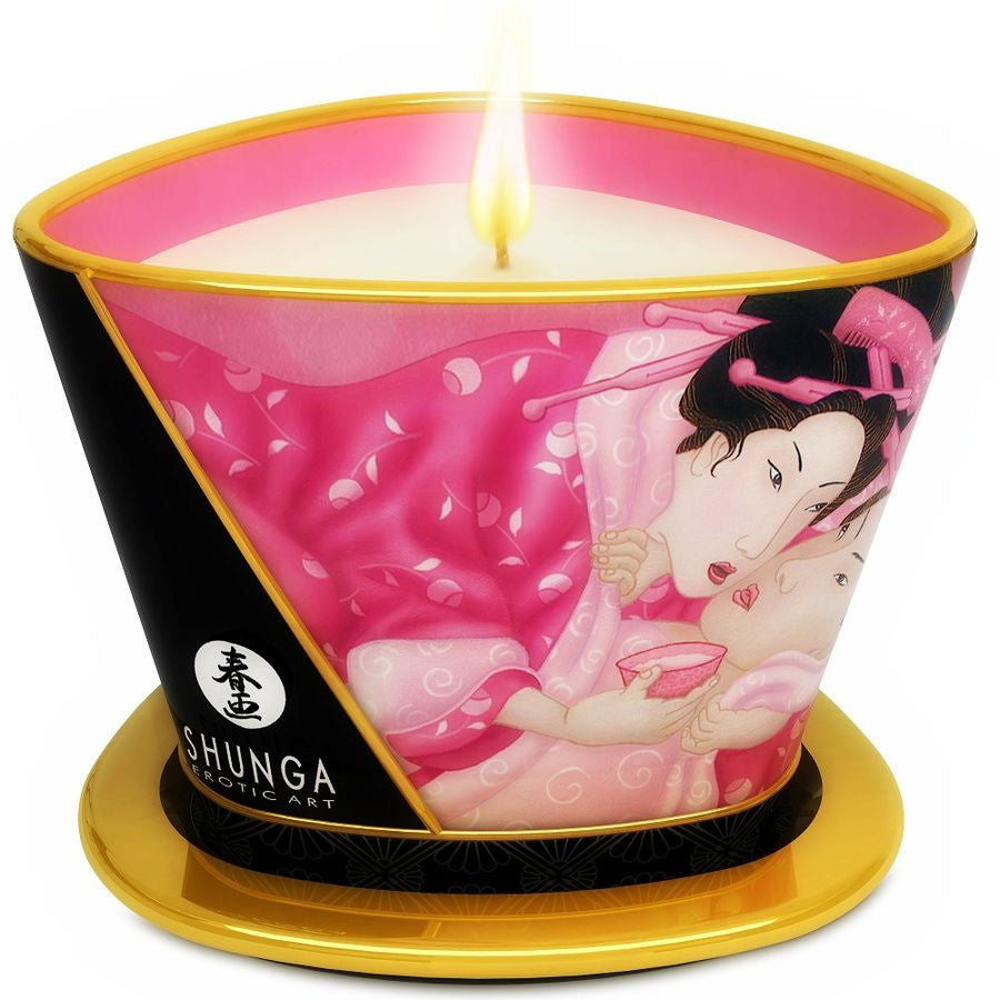 Shunga — Caress by Candlelight • Hot Massage Candle 170 ml