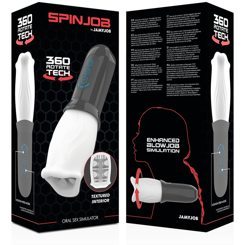 Simulatore di sesso orale con rotazione a 360°
